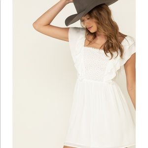 Others Follow Eyelet Acacia Minidress NWT